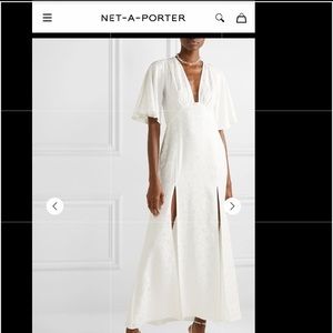 Les Reveries Designer White Dress / Gown, Size 4